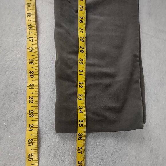 Banana Republic Sloan Gray Stretch Dress Pants Size 12P Flat Front Ankle Slacks - Picture 9 of 12